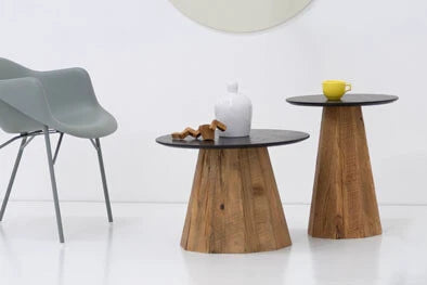 センターテーブル リビングテーブル 机 木製 天然木 円形 テーブル 丸