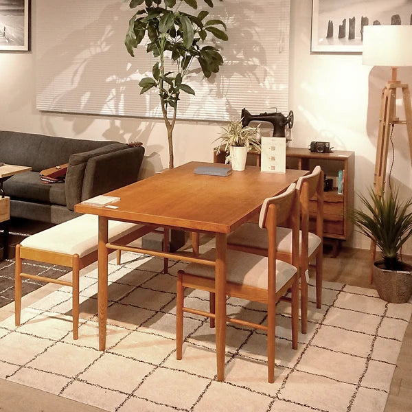 ダイニングテーブル テーブル 幅150 食卓テーブル 天然木　カフェテーブル